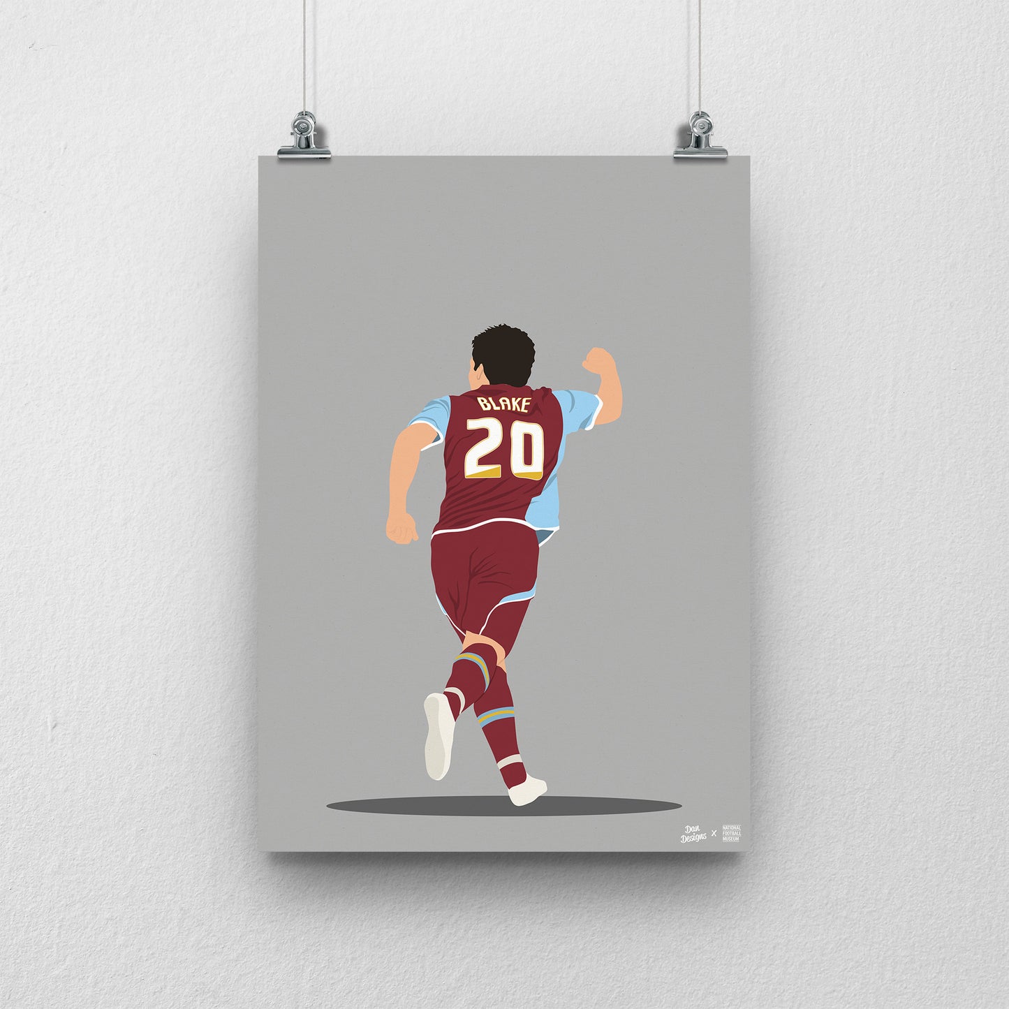 Robbie Blake A3 Print - DanDesignsGB
