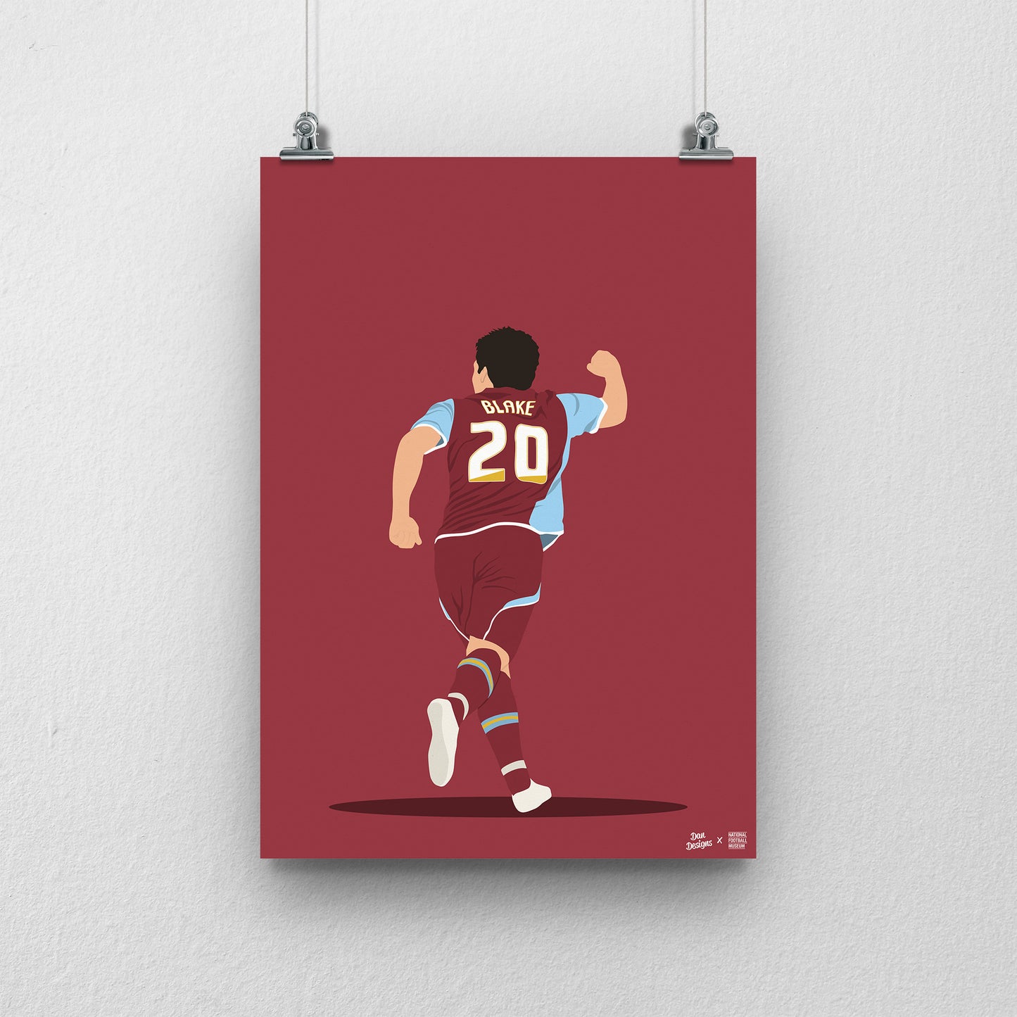 Robbie Blake A3 Print - DanDesignsGB