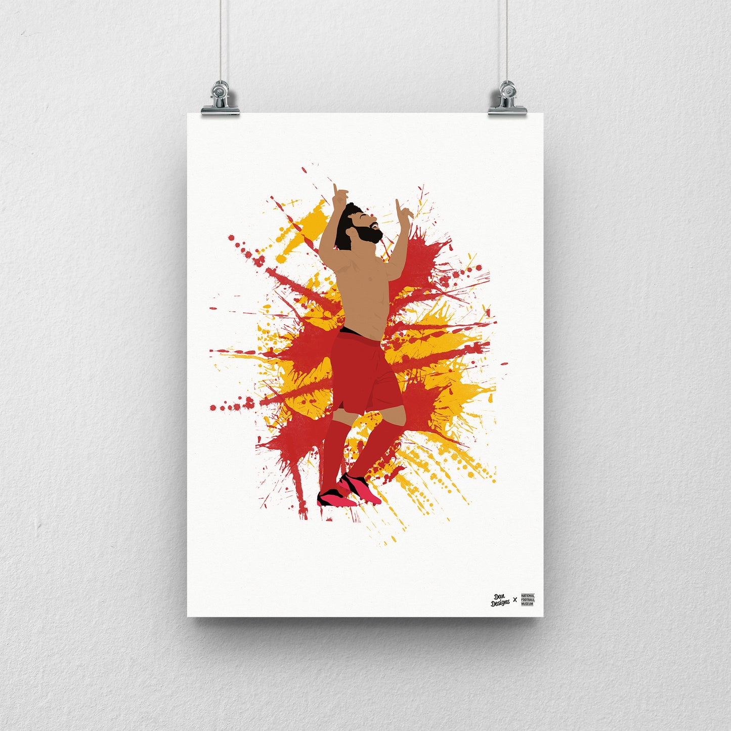 Mo Salah A3 Print - DanDesignsGB