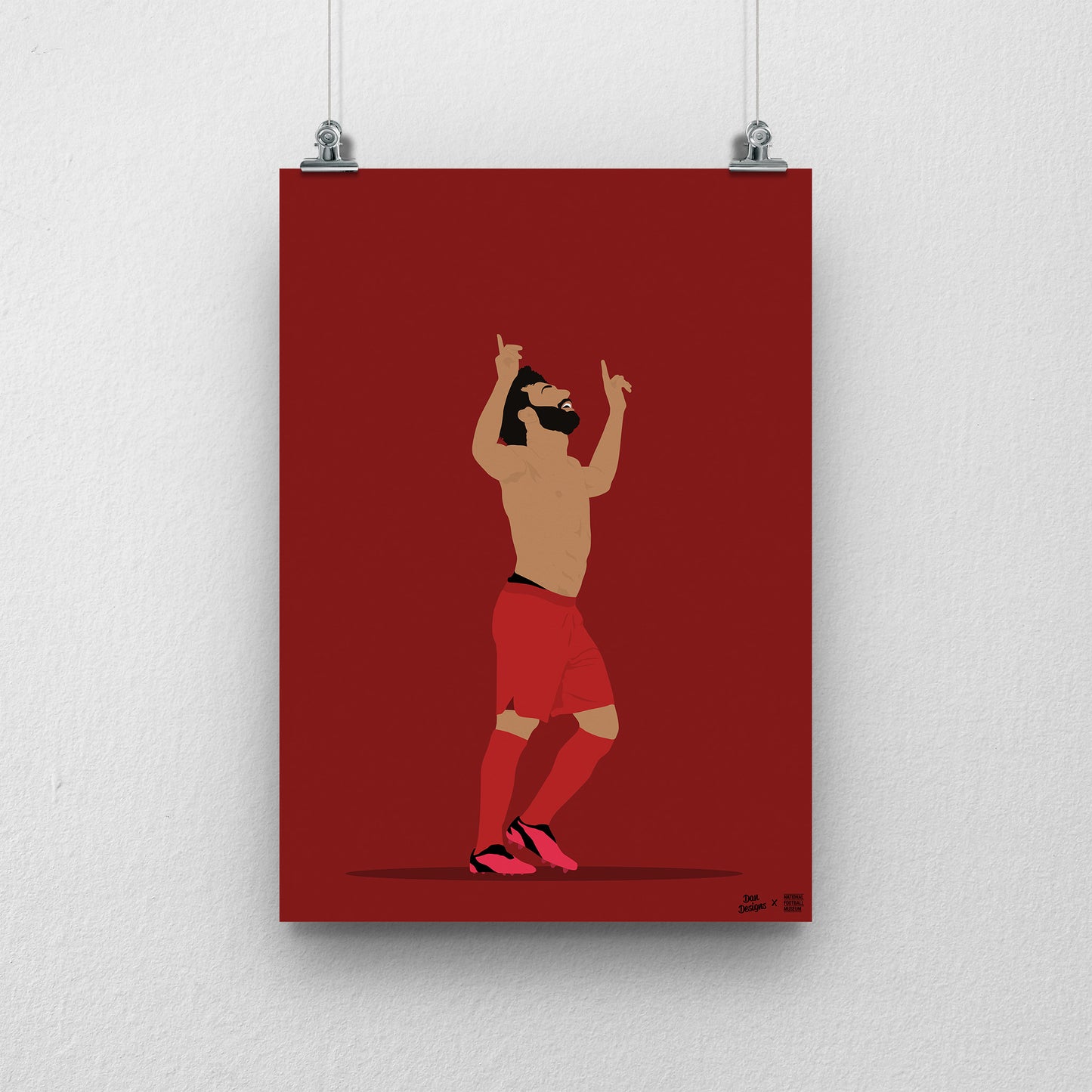 Mo Salah A3 Print - DanDesignsGB
