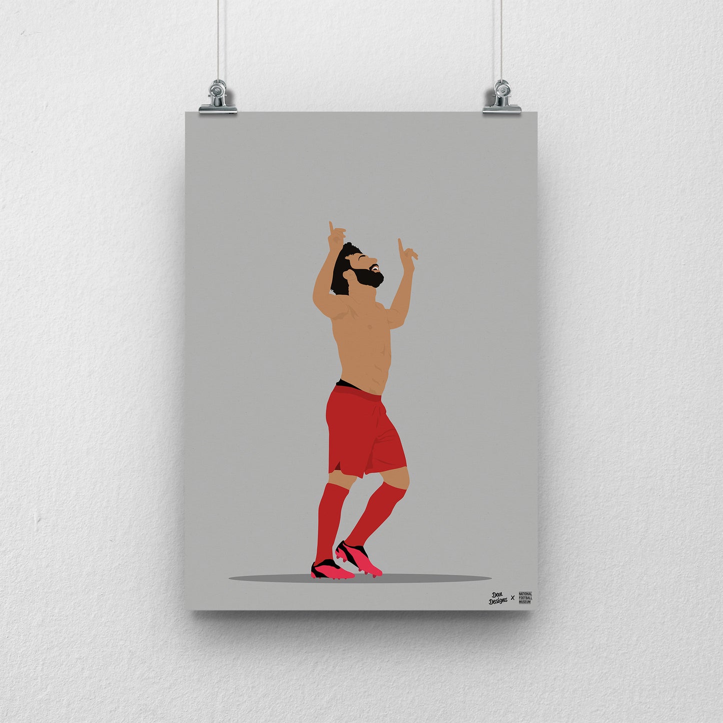 Mo Salah A3 Print - DanDesignsGB