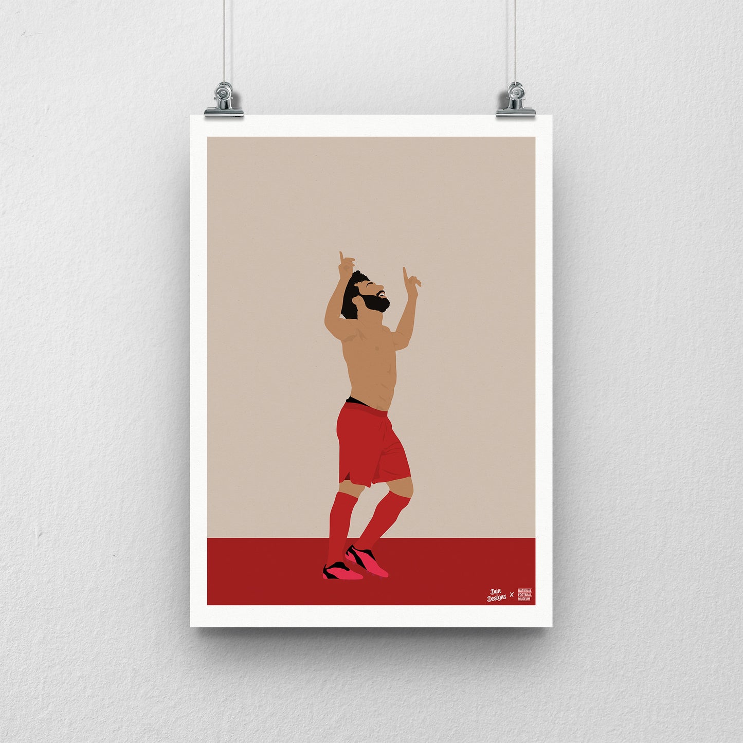 Mo Salah A3 Print - DanDesignsGB