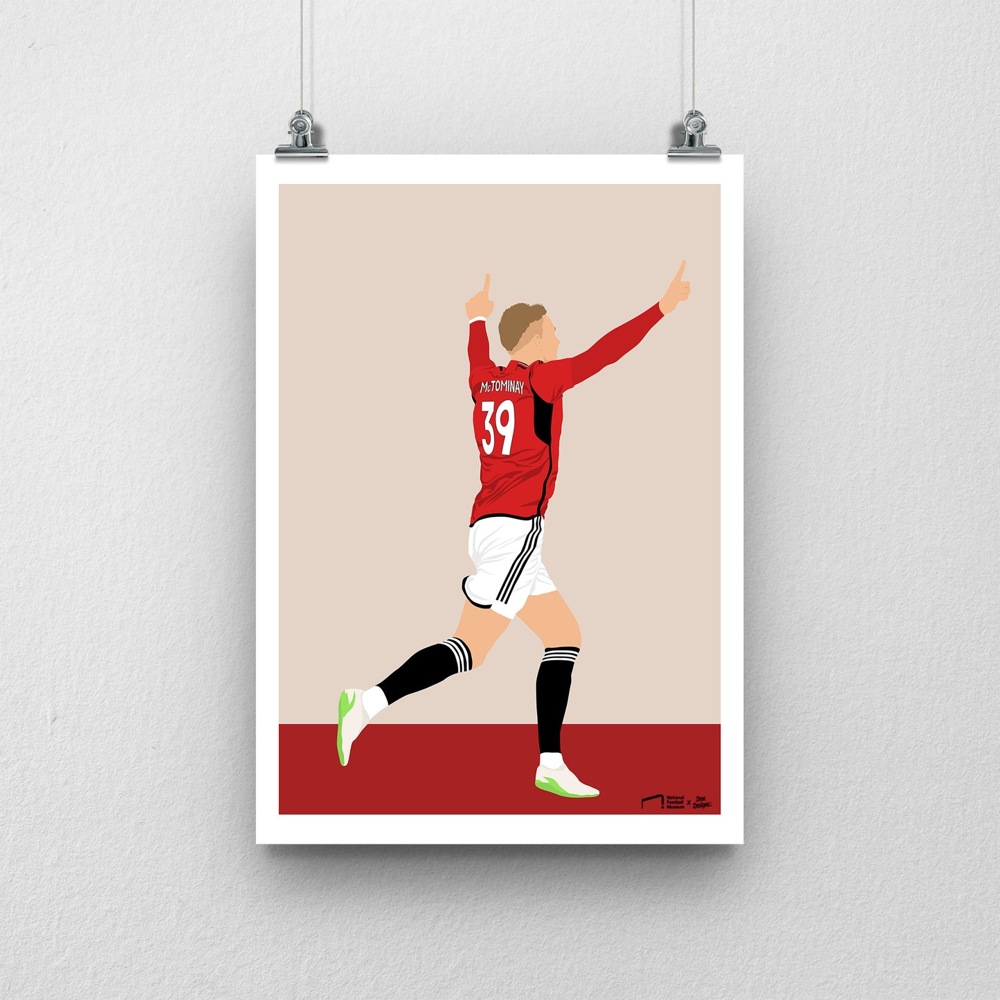Scott McTominay Print - DanDesignsGB