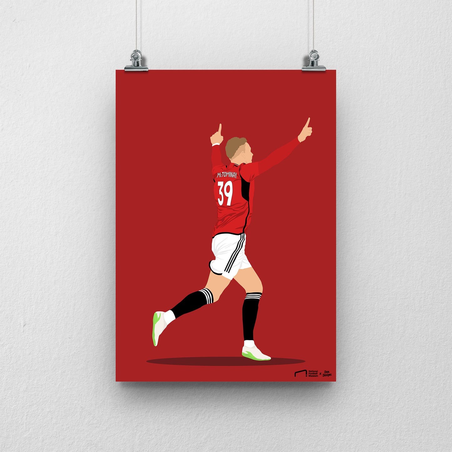 Scott McTominay Print - DanDesignsGB