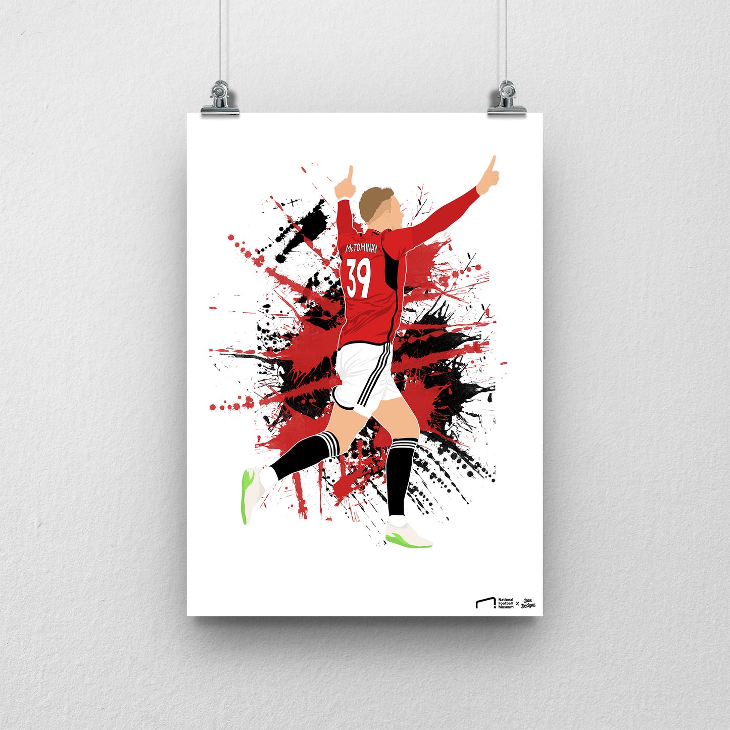 Scott McTominay Print - DanDesignsGB