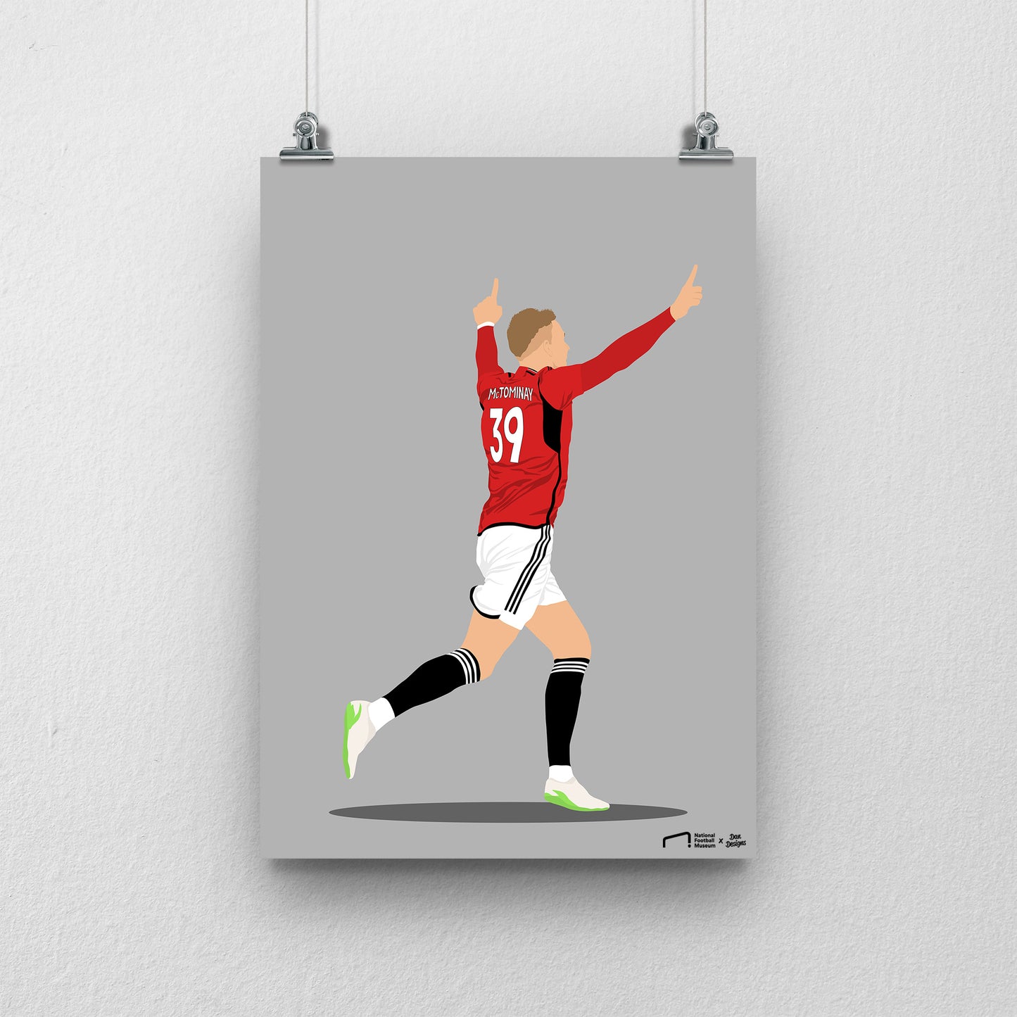 Scott McTominay Print - DanDesignsGB