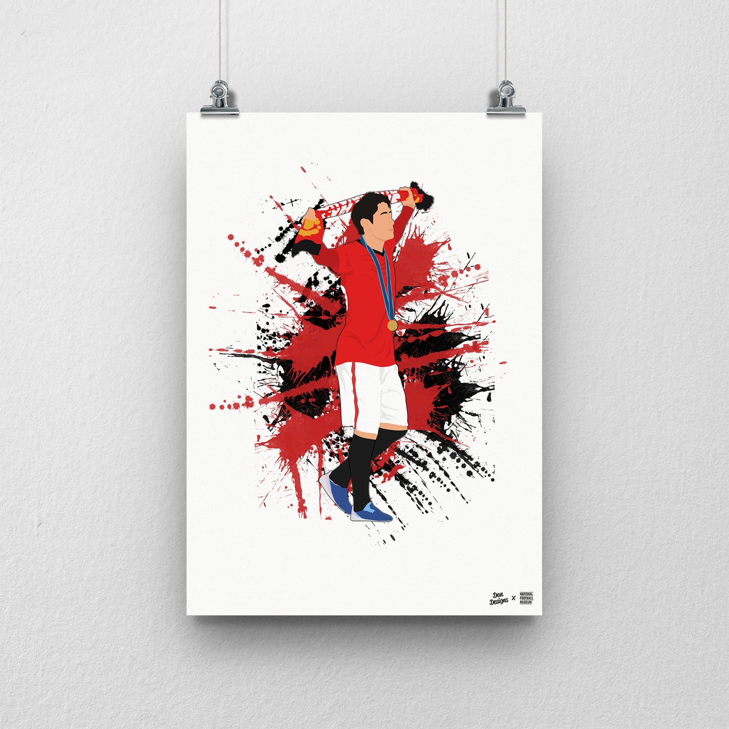 Shinji Kagawa A3 Print - DanDesignsGB