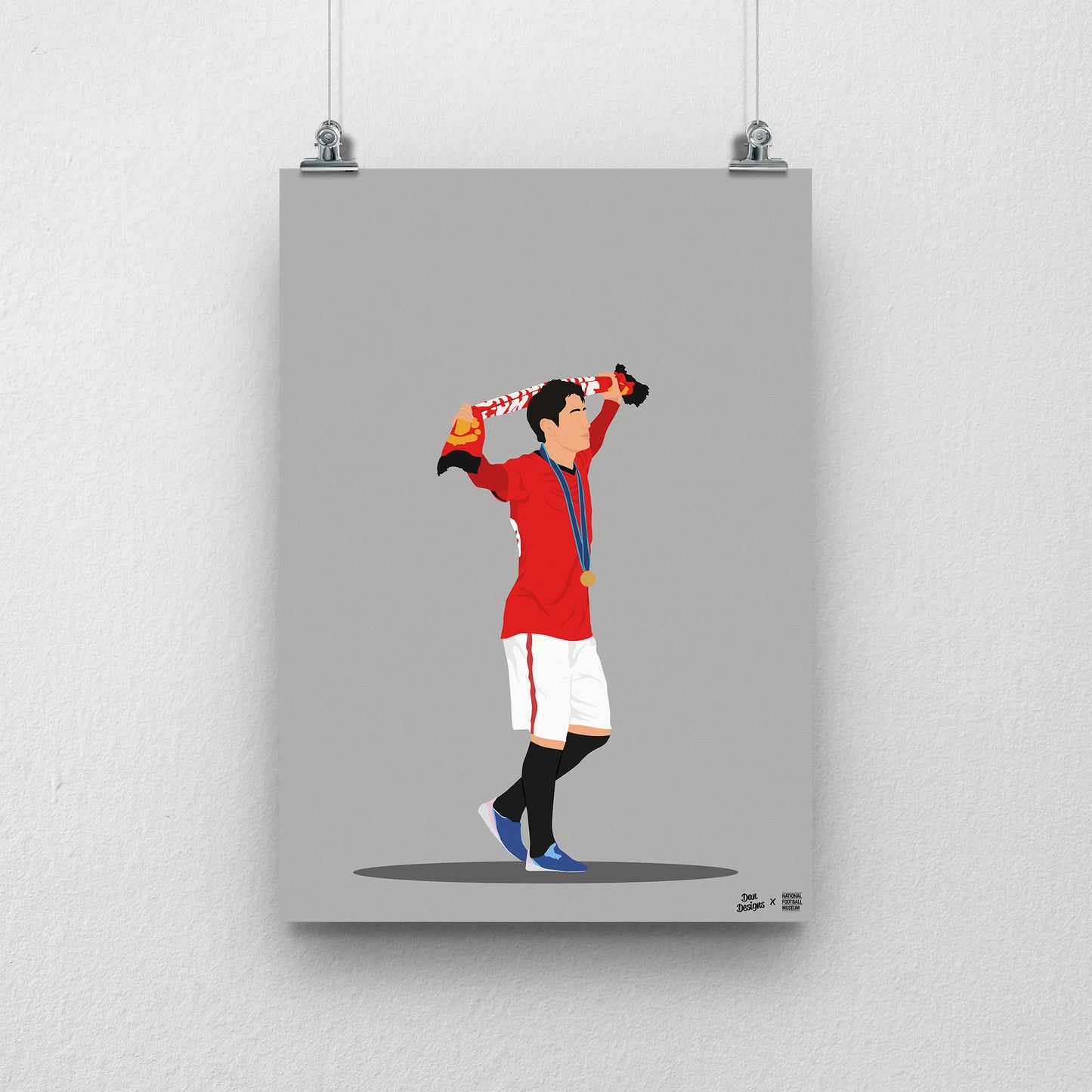 Shinji Kagawa A3 Print - DanDesignsGB