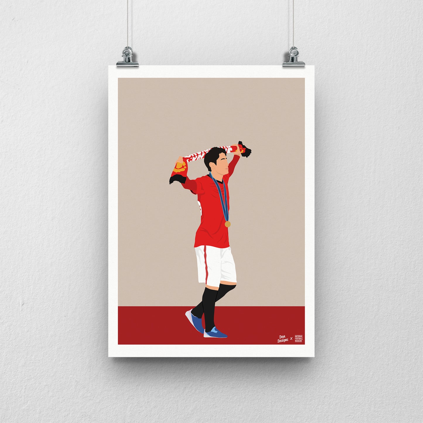 Shinji Kagawa A3 Print - DanDesignsGB