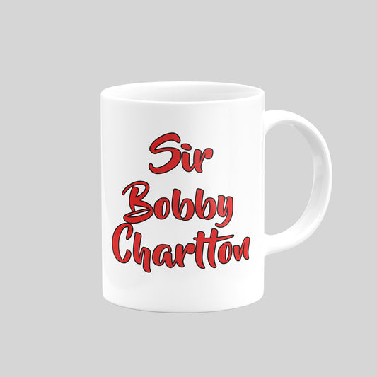 Sir Bobby Charlton Mug - DanDesignsGB
