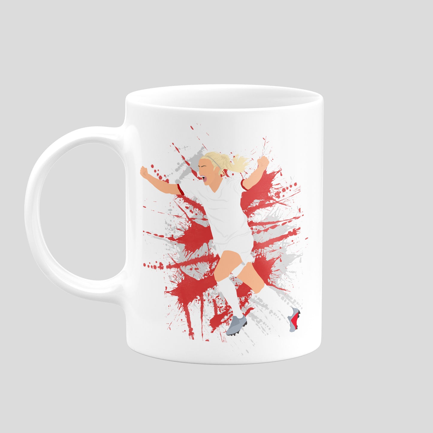 England Lionesses Players Mugs - DanDesignsGB