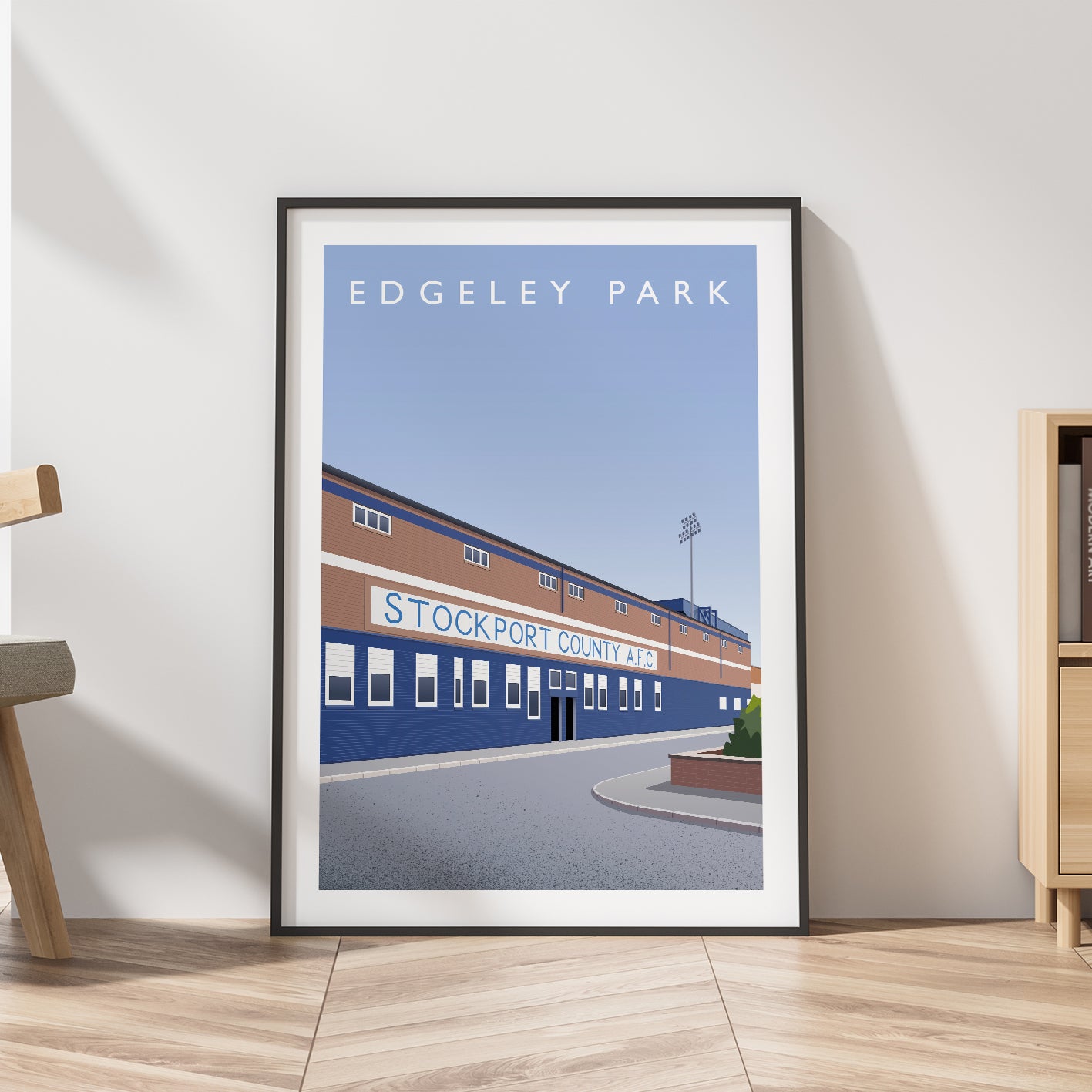 Stockport County Edgeley Park Danny Bergara Stand - Matthew J I Wood