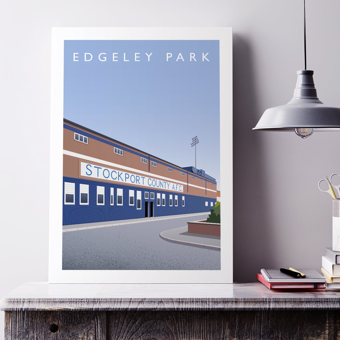 Stockport County Edgeley Park Danny Bergara Stand - Matthew J I Wood