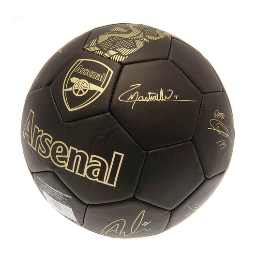 Arsenal Mini Signature Footballs (Black)