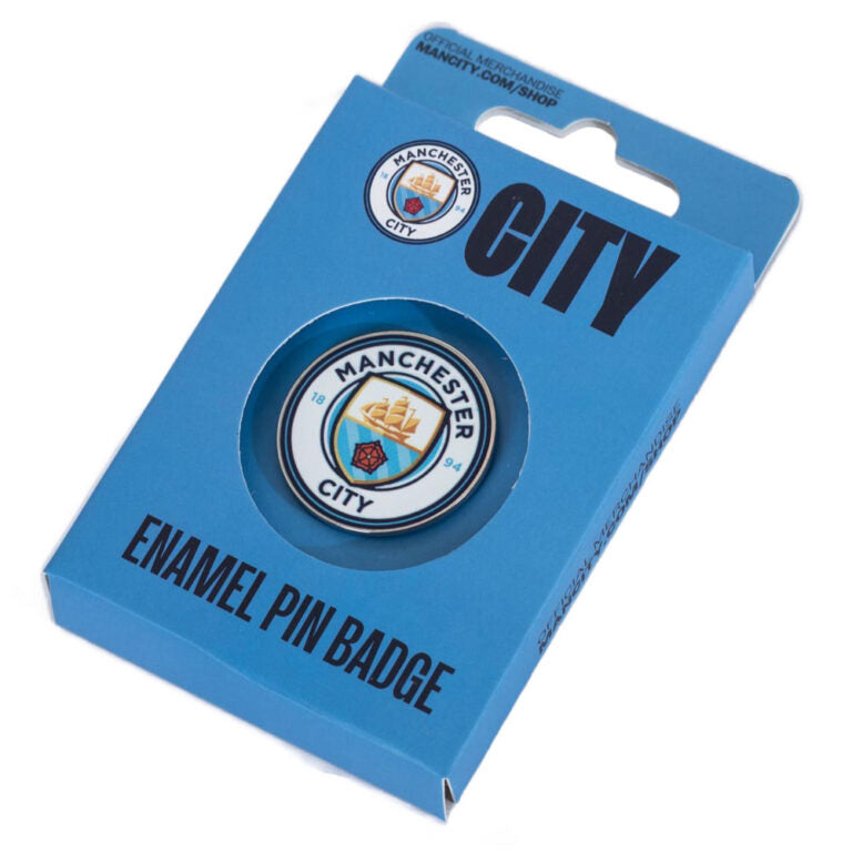 Manchester City Enamel Pin Badge