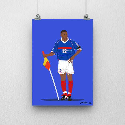 Thierry Henry France Print - DanDesignsGB
