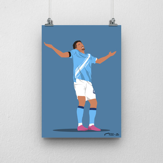 Tijjani Reijnders Print - DanDesignsGB