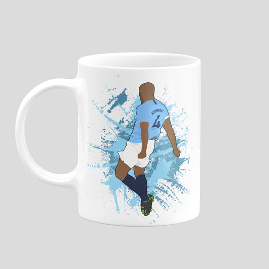 Vincent Kompany Mugs - DanDesignsGB