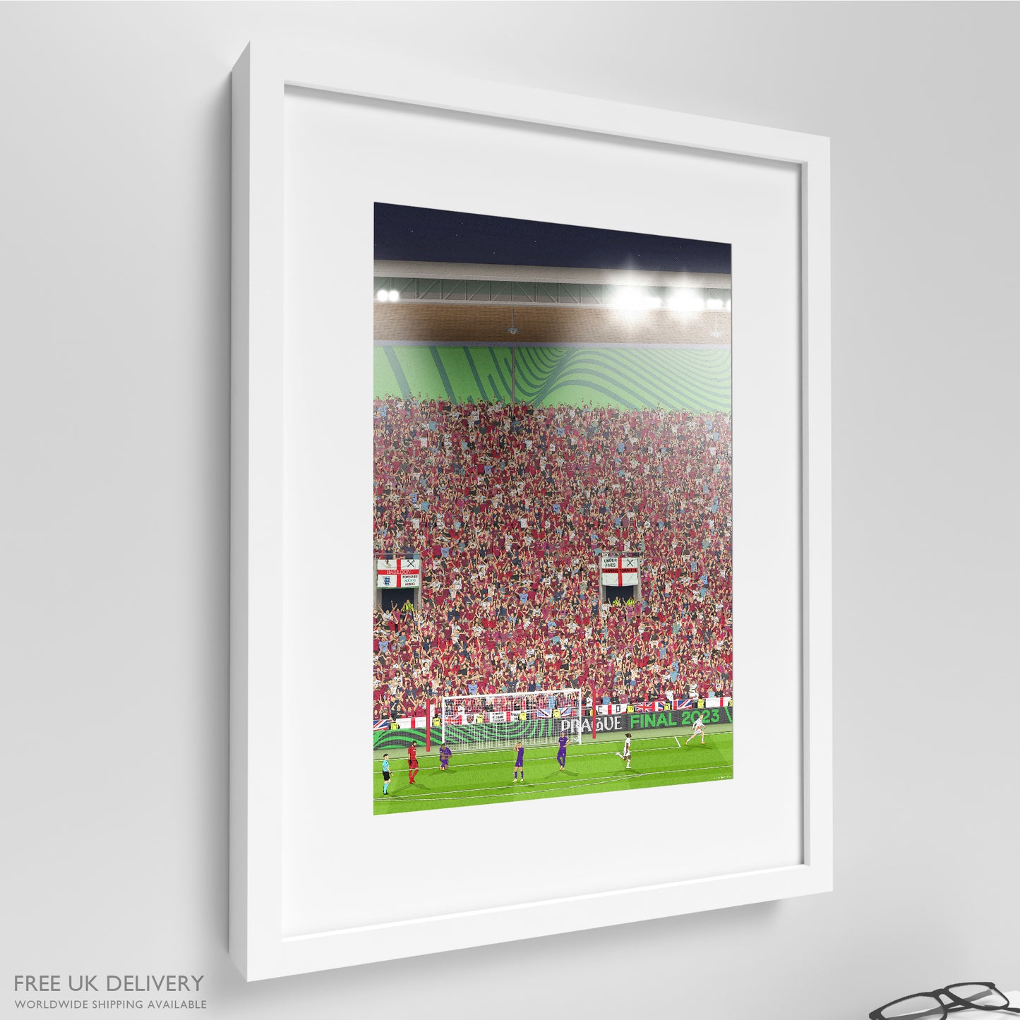 West Ham United Europa Final Jarrod Bowen Champions Print