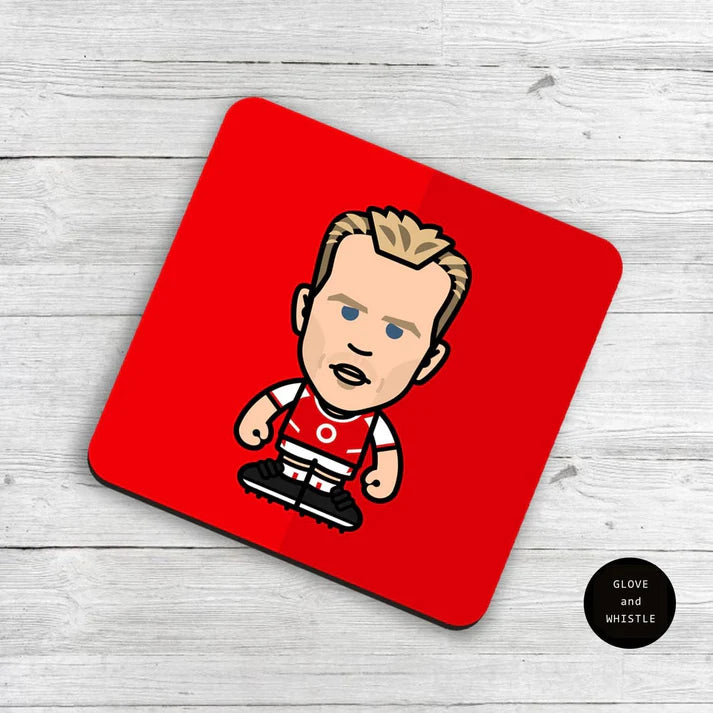 Dennis Bergkamp Arsenal Coaster
