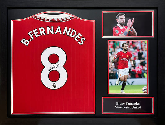Bruno Fernandes Signed 22/23 Manchester United Shirt
