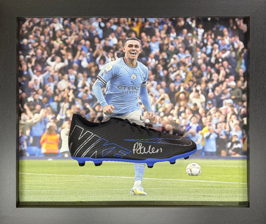 Phil Foden Signed Football Boot