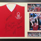 Nottingham Forest 1979 European Cup Winners Signed Shirt
