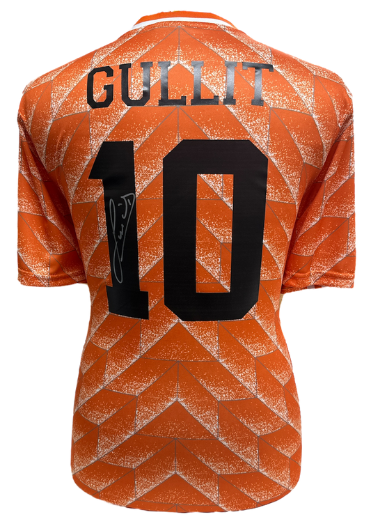 Ruud Gullit Signed Holland Shirt