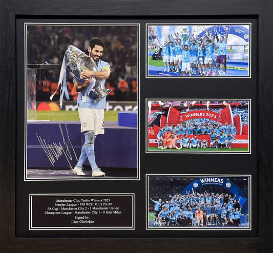 Ilkay Gundogan signed Champions League Winners Photo