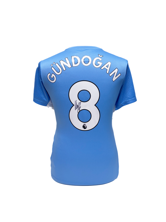 Ilkay Gundogan Signed Manchester City Shirt