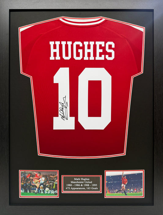 Mark Hughes Manchester United Shirt