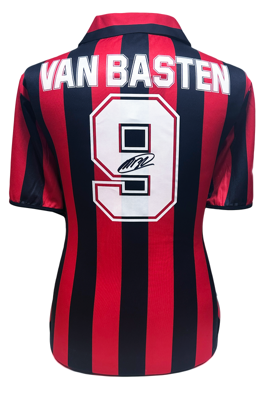 Marco Van Basten AC Milan Signed Shirt