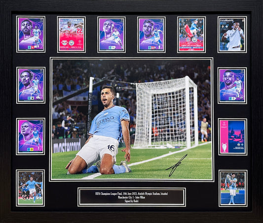 Rodri Signed Photo 16 x 12