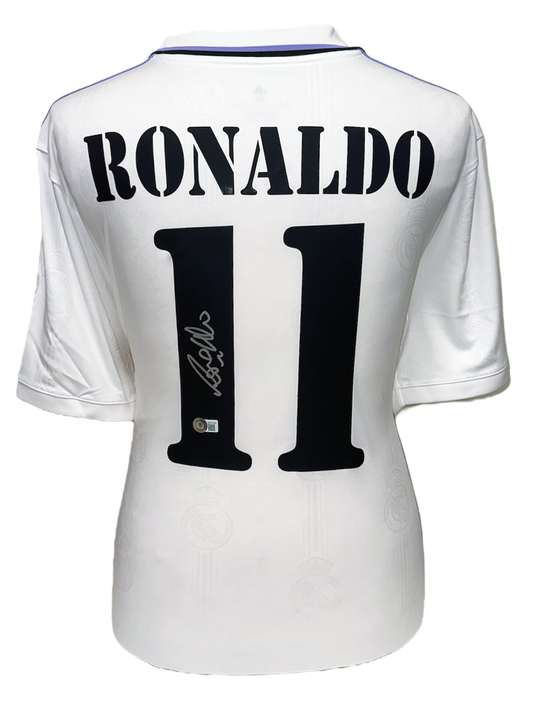 Ronaldo Nazario Signed Real Madrid Shirt