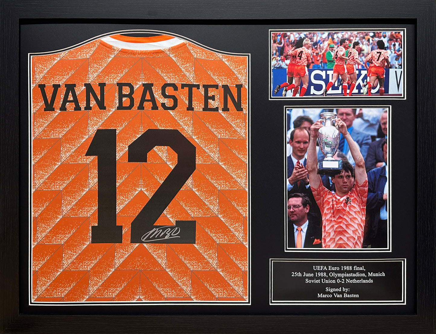 Marco Van Basten Holland Signed Shirt