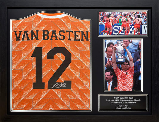 Marco Van Basten Holland Signed Shirt