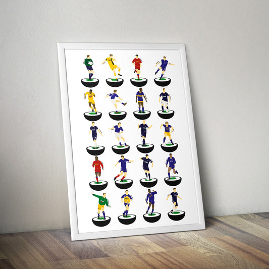 Southend United Subbuteo Print