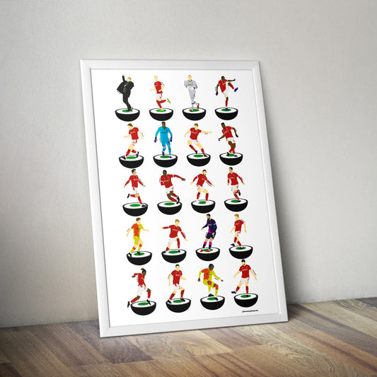 Nottingham Forest 2022 Promotion Subbuteo Print