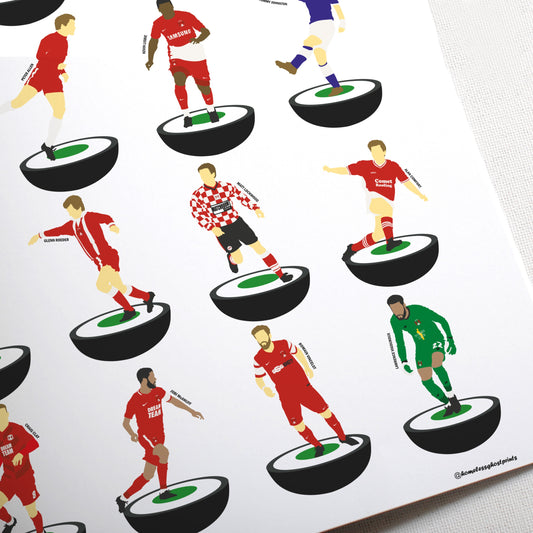 Leyton Orient Subbuteo Print