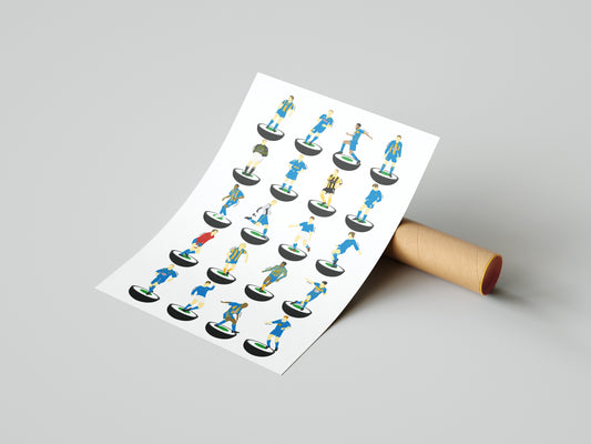 Shrewsbury Town Subbuteo Print