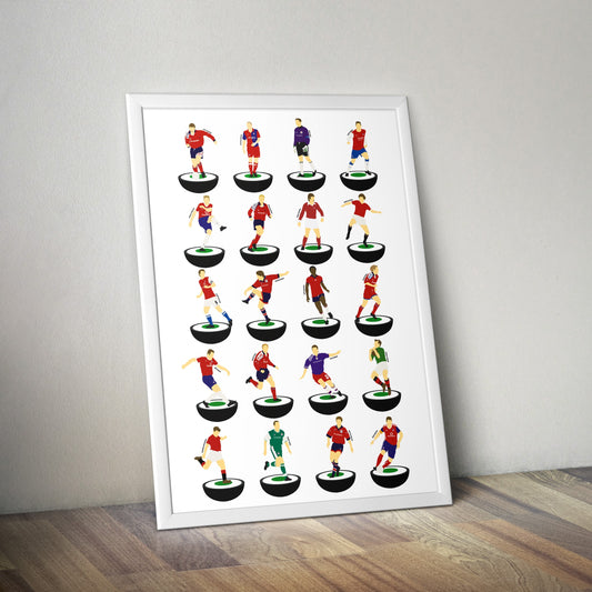 York City Subbuteo Print
