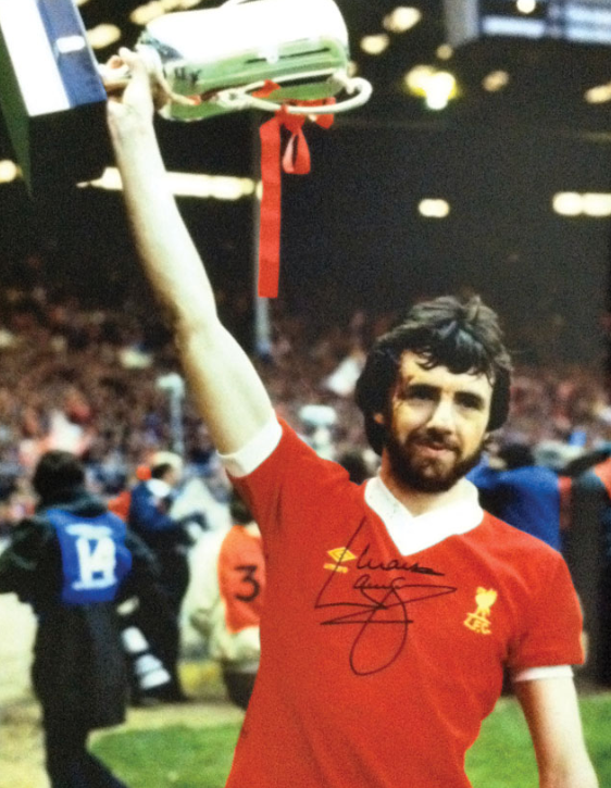 Mark Lawrenson Signed Liverpool Photo