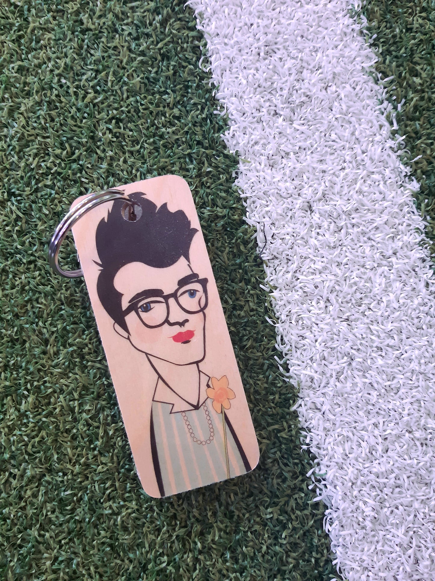 Morrisey Wooden Keyring