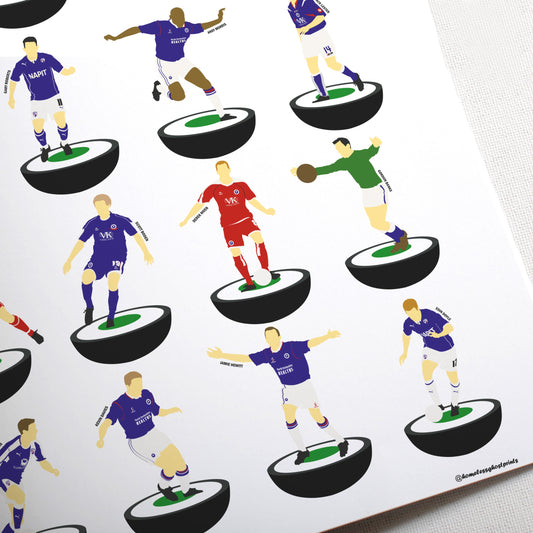 Chesterfield Subbuteo Print