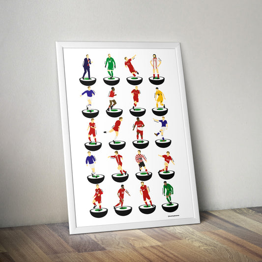 Leyton Orient Subbuteo Print