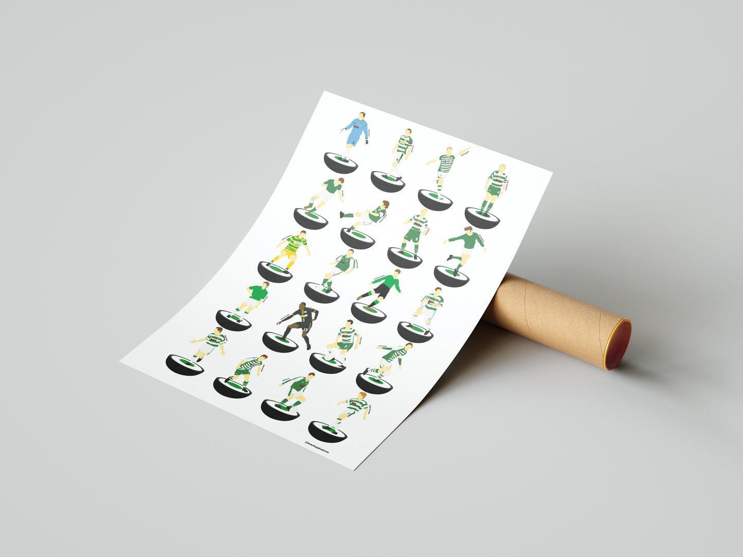 Yeovil Subbuteo Print