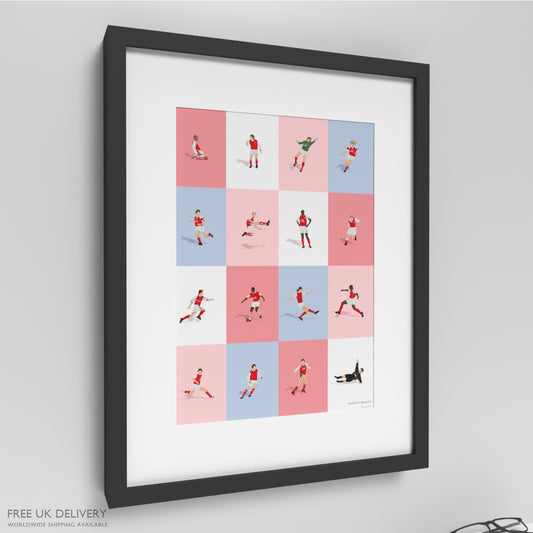 Arsenal’s Greatest Players Print