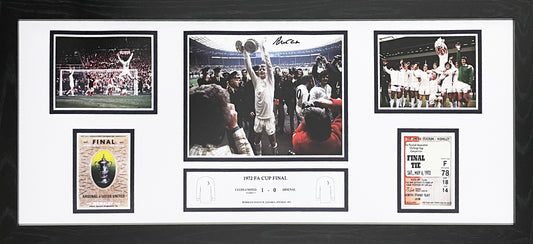 Allan Clarke Signed Leeds United Storyboard