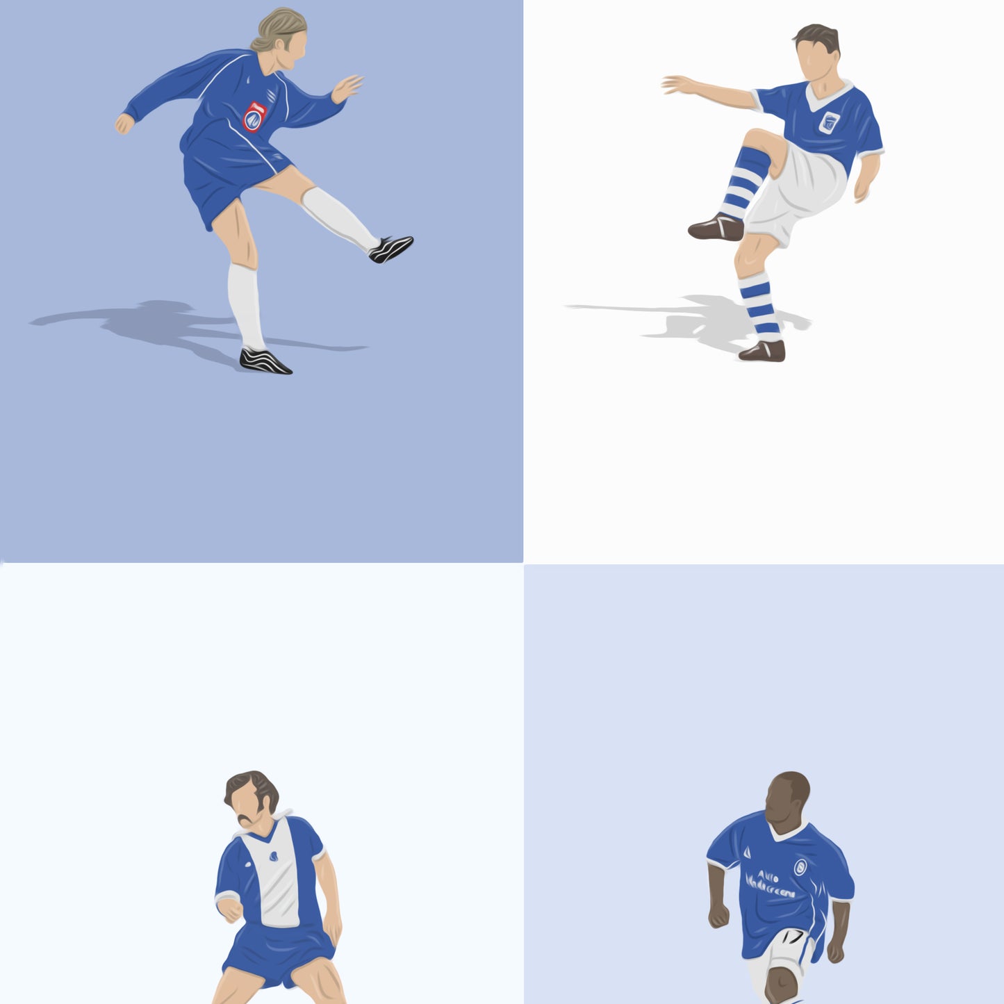 Birmingham City’s Greatest Players Print