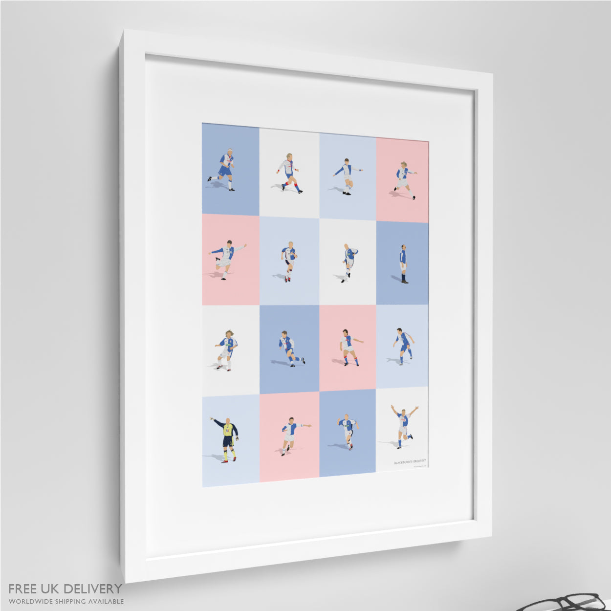 Blackburn Rovers' Greatest Players Print